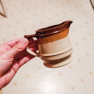 Vintage Japanese stoneware creamer
